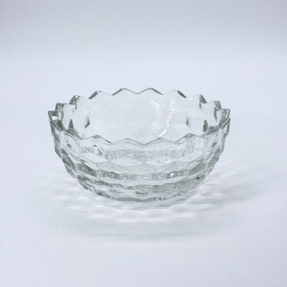 Vintage Fostoria American Clear Glass Candy/Nut Dish - Picture 3 of 9